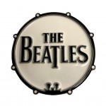 THE BEATLES - Dekorativer, großer Flaschenöffner - Trommelfell - Metall - NEUWARE