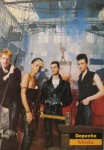 Postkarte - DEPECHE MODE - ungelaufen - um 1990 - Italien