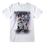 MICHAEL KEATON - T-Shirt - "Beetlejuice" - weiß, Gr.L - ALEC BALDWIN - Neuware!