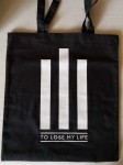 Totebag - WHITE LIES - "To Lose My Life" - Unbenutzt
