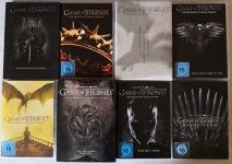 GAME OF THRONES - Die KOMPLETTE Serie auf DVD - 8 Staffeln