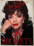 JOAN COLLINS - "My Secrets" - Buch- England 1994 - HANDSIGNIERT!!