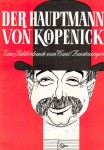 Aufwändiges Progammheft - HEINZ RÜHMANN - Der Hauptmann von Köpenick - von 1956