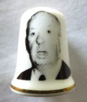 Fingerhut - ALFRED HITCHCOCK - Porzellan