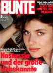 NASTASSJA KINSKI - Magazin Bunte 1984
