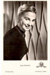 Postkarte - JEAN SIMMONS - 50er/ 60er Jahre