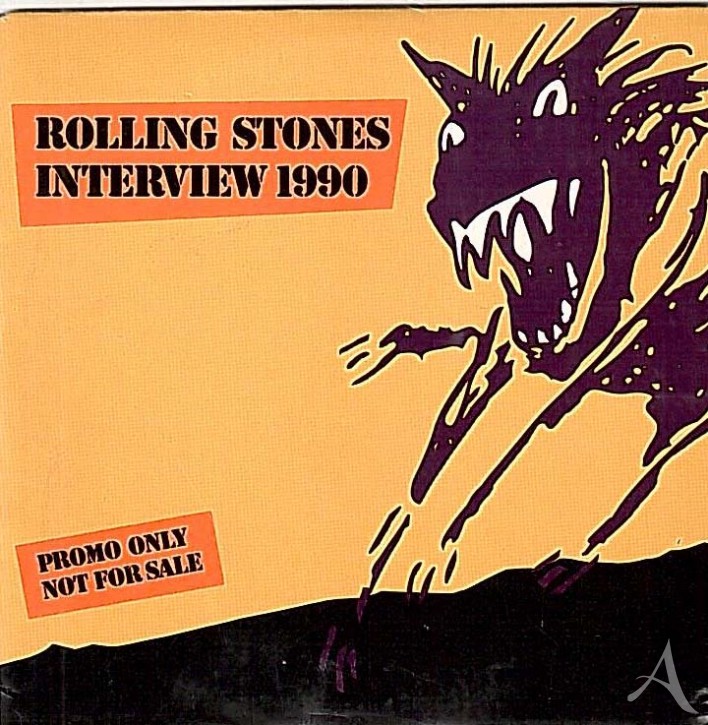 PROMO- CD- ROLLING STONES - Interview 1990 - Österreich 1989
