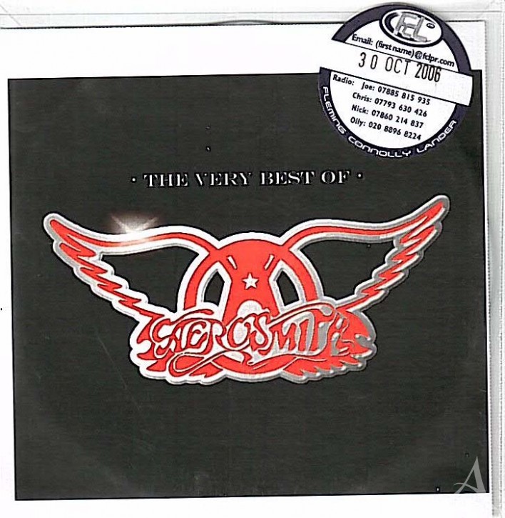 PROMO- CD- Album - AEROSMITH -The Very Best Of...- UK 2006 PROMO- CD- Album - AEROSMITH -The Very Best Of...- UK 2006