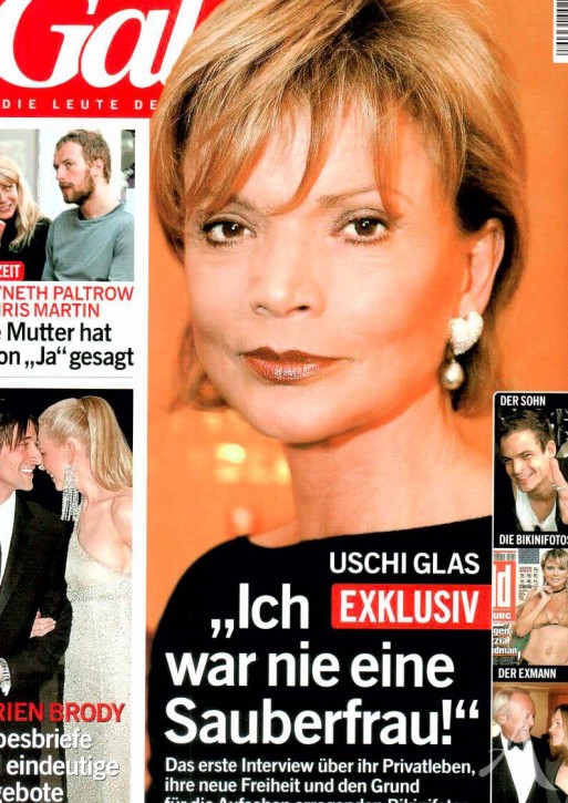 Presse- Sammlung - USCHI GLAS - 50 Seiten - Clippings - Scrapbook Presse- Sammlung - USCHI GLAS - 50 Seiten - Clippings - Scrapbook