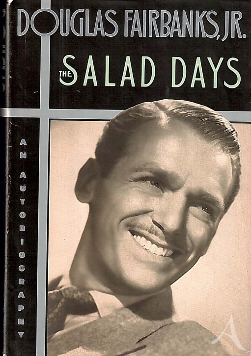 DOUGLAS FAIRBANKS Jr - Autobiographie - HANDSIGNIERT !! - England 1988 DOUGLAS FAIRBANKS Jr - Autobiographie - HANDSIGNIERT !! - England 1988