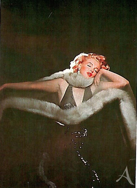 Farb- Postkarte - MARILYN MONROE - Frankreich Farb- Postkarte - MARILYN MONROE - Frankreich