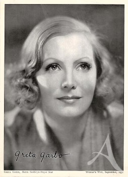 Star- Foto - GRETA GARBO - Vintage ! Woman´s Way 09/1931