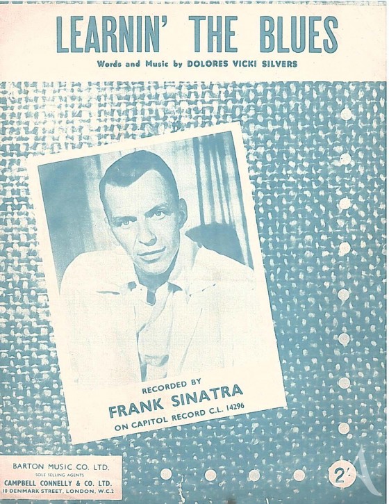 NOTEN - FILMMUSIK - FRANK SINATRA - England 1955 NOTEN - FILMMUSIK - FRANK SINATRA - England 1955