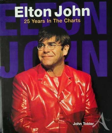 ELTON JOHN - 25 Years In The Charts - Buch aus England 1995