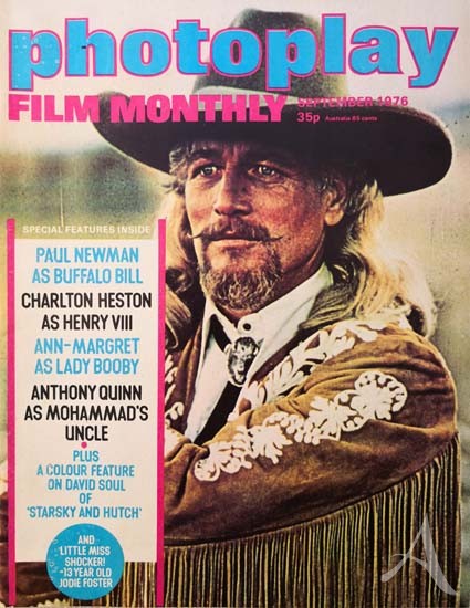 PAUL NEWMAN - auf dem Cover der englischen PHOTOPLAY von 1976 PAUL NEWMAN - auf dem Cover der englischen PHOTOPLAY von 1976