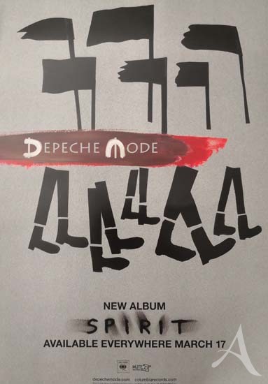 Promo-Poster - DEPECHE MODE - "Spirit" - England 2017 Promo-Poster - DEPECHE MODE - "Spirit" - England 2017