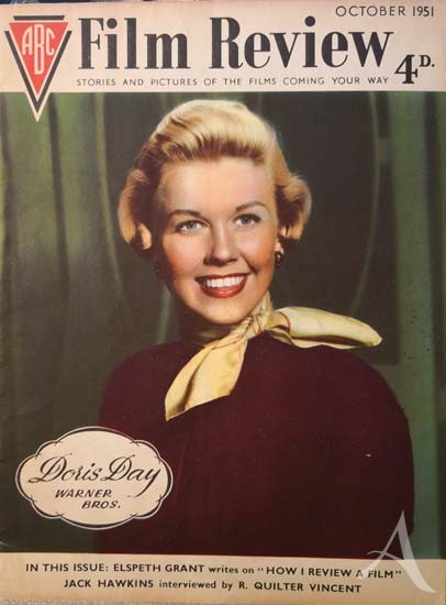 Film Review - DORIS DAY - Englisches Filmmagazin von 1954 Film Review - DORIS DAY - Englisches Filmmagazin von 1954