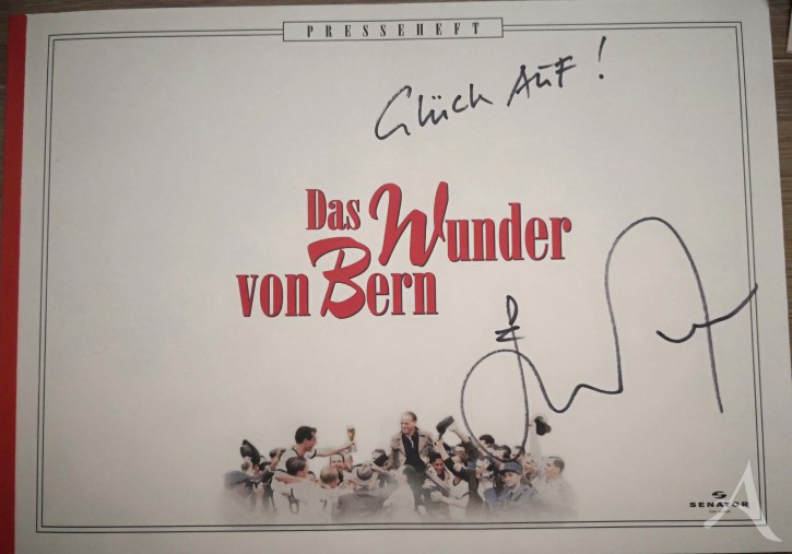 Presseheft - "Das Wunder von Bern" - HANDSIGNIERT von SÖNKE WORTMANN