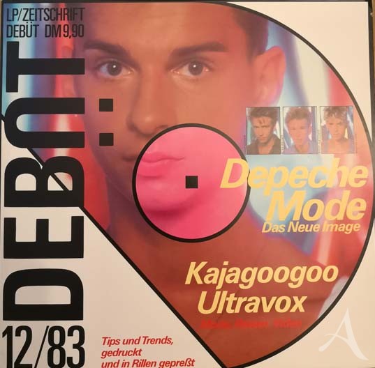 DEBÜT Zeitschrift mit Vinyl - DEPECHE MODE - TOP-Zustand! - Deutschland 1983