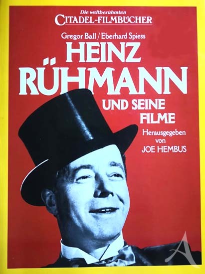 Umfangreich mit vielen Bildern: HEINZ RÜHMANN und seine Filme von 1982 Umfangreich mit vielen Bildern: HEINZ RÜHMANN und seine Filme von 1982