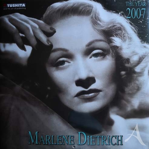 MARLENE DIETRICH - Kalender 2007 - noch original verpackt ! MARLENE DIETRICH - Kalender 2007 - noch original verpackt !