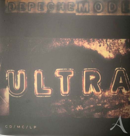 Zum Album Release: DEPECHE MODE - "Ultra" - großer WINDOW STICKER