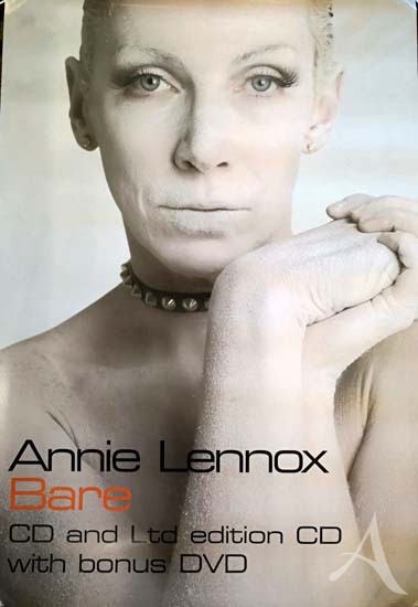 PROMO- Poster: ANNIE LENNOX - "Bare" - zum Album Release 2003 PROMO- Poster: ANNIE LENNOX - "Bare" - zum Album Release 2003