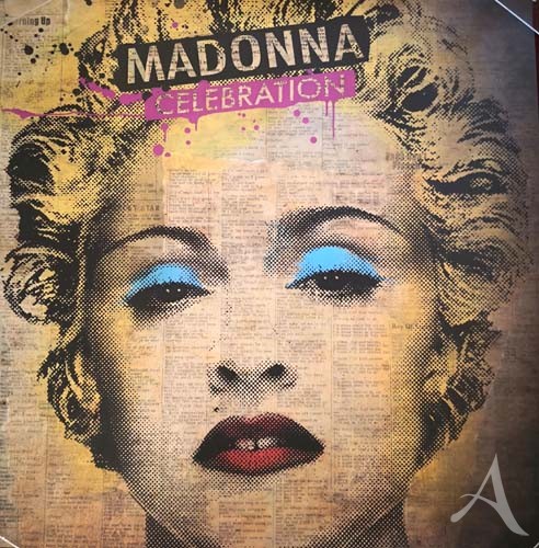 MADONNA - "Celebration" - Großes Promo-Poster zum Album Release, 2009 MADONNA - "Celebration" - Großes Promo-Poster zum Album Release, 2009