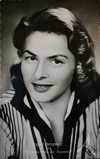 Postkarte - INGRID BERGMAN - Deutschland Postkarte - INGRID BERGMAN - Deutschland
