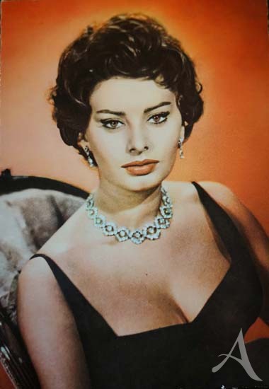 Postkarte - SOPHIA LOREN - Deutschland Postkarte - SOPHIA LOREN - Deutschland