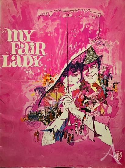 Souvenirprogramm "MY FAIR LADY" - Audrey Hepburn, Rex Harrison - 1964