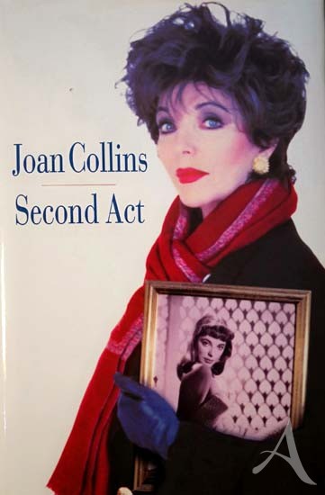 Autobiografie von JOAN COLLINS - "Second Act" - HANDSIGNIERT! Autobiografie von JOAN COLLINS - "Second Act" - HANDSIGNIERT!