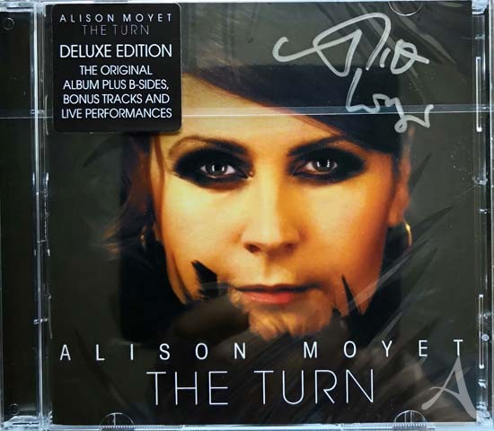 ALISON MOYET - "The Turn" - Deluxe Version - OVP - HANDSIGNIERT
