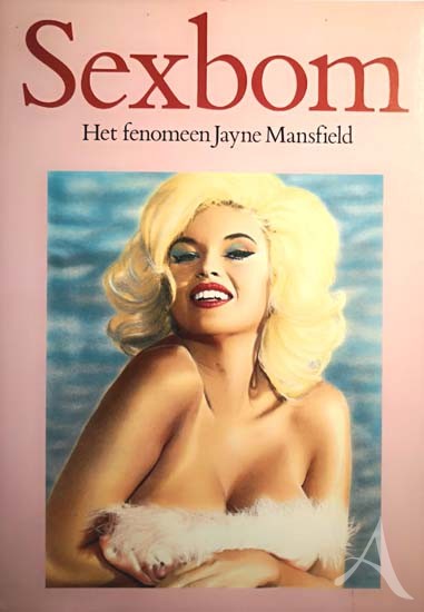 Buch über JAYNE MANSFIELD "Sexbom" - Holland, 1985 Buch über JAYNE MANSFIELD "Sexbom" - Holland, 1985