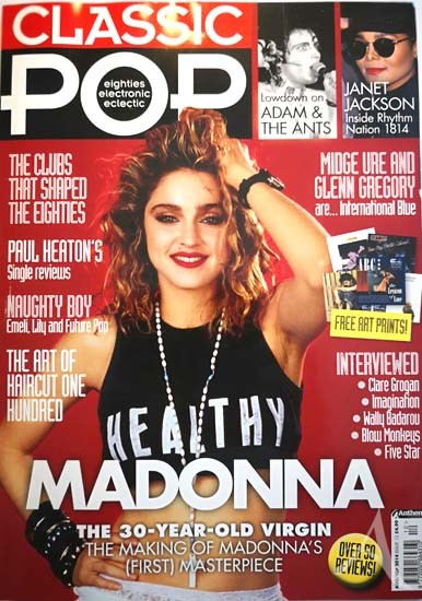 Magazin "Classic POP" mit MADONNA Cover Story, 2014 Magazin "Classic POP" mit MADONNA Cover Story, 2014