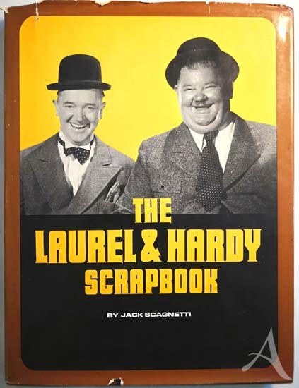 Buch, "The LAUREL & HARDY Scrapbook" - USA, 1976 Buch, "The LAUREL & HARDY Scrapbook" - USA, 1976