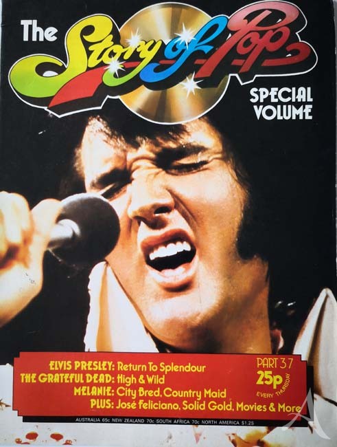 Magazin "The Story of Pop" mit ELVIS - England 1974 Magazin "The Story of Pop" mit ELVIS - England 1974