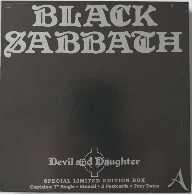 Limitierte Vinyl Single BOX - BLACK SABBATH - "Devil & Daughter" - England 1989