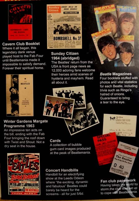 Repliken von - THE BEATLES - Papier-Sammlerstücken