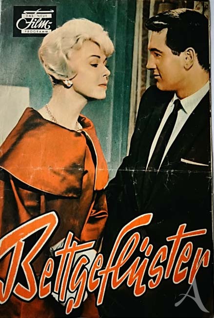Filmprogramm - DORIS DAY - "Bettgeflüster" - ROCK HUDSON