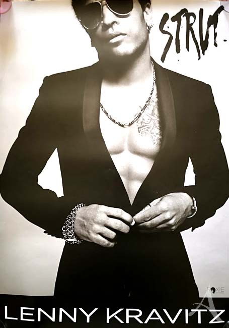 LENNY KRAVITZ - PROMO-Plakat zum Album Release "STRUT" - 2014