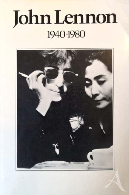Buch- JOHN LENNON "1940 - 1980" - Holländische Erstausgabe 1980 Buch- JOHN LENNON "1940 - 1980" - Holländische Erstausgabe 1980