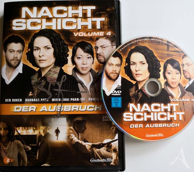 DVD - "NACHTSCHICHT" - HANDSIGNIERT von BARBARA AUER DVD - "NACHTSCHICHT" - HANDSIGNIERT von BARBARA AUER