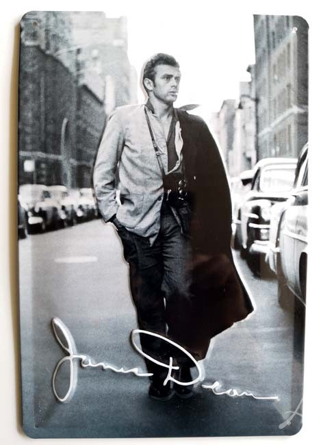 JAMES DEAN - Blechschild JAMES DEAN - Blechschild