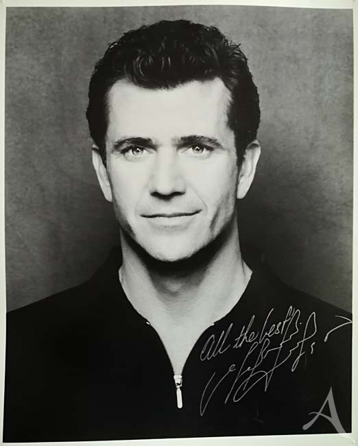 Foto - MEL GIBSON - mit reproduziertem Autogramm Foto - MEL GIBSON - mit reproduziertem Autogramm