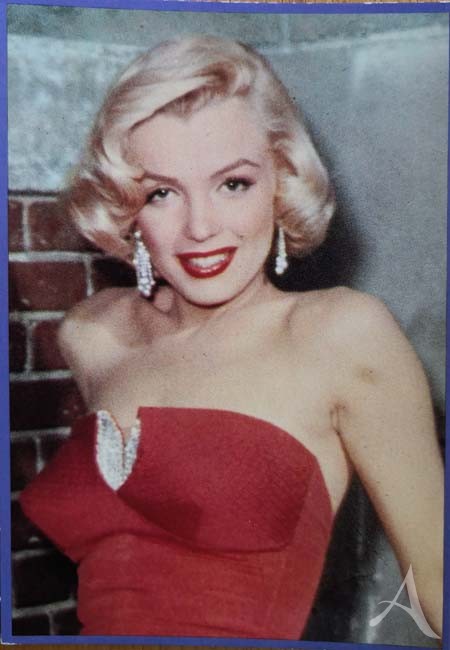 Postkarte - MARILYN MONROE - England 80er Jahre Postkarte - MARILYN MONROE - England 80er Jahre