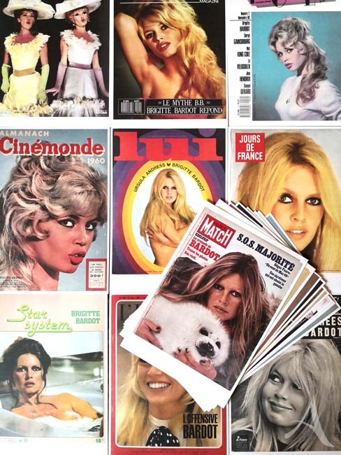 BOX mit 21 Artprints und Buch - BRIGITTE BARDOT - Frankreich 2014
