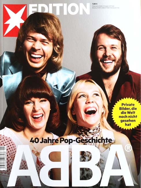 ABBA - "40 Jahre POP-Geschichte" - Großes Sonderheft - 2014 ABBA - "40 Jahre POP-Geschichte" - Großes Sonderheft - 2014