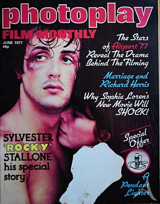 ROCKY - SYLVESTER STALLONE - Titelstory der photoplay von 1977 ROCKY - SYLVESTER STALLONE - Titelstory der photoplay von 1977