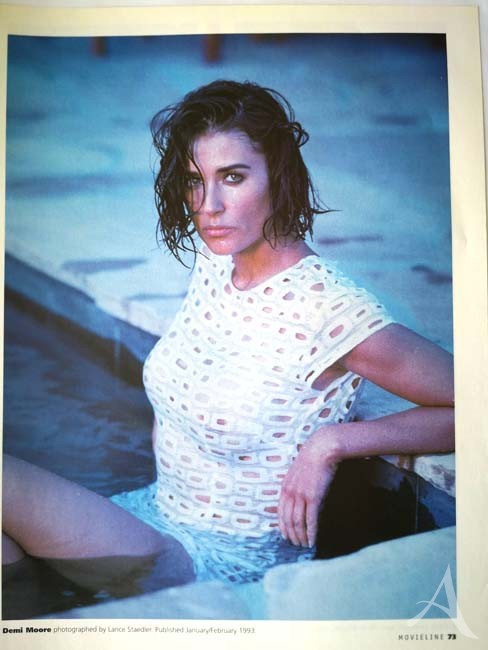 Presse-Sammlung - DEMI MOORE - 50 Seiten - Clippings - Scrapbook Presse-Sammlung - DEMI MOORE - 50 Seiten - Clippings - Scrapbook